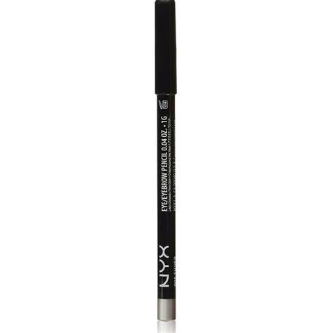 4 Pack Nyx Professional Makeup Slim Eye Pencil Silver 0 04 Oz