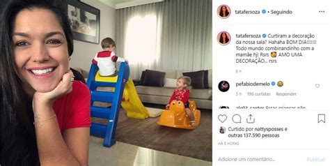 Thais Fersoza posta foto dos filhos se divertindo nova decoração da