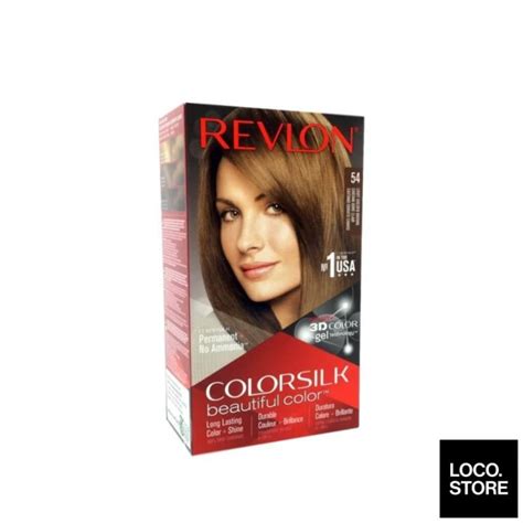 Revlon ColorSilk Hair Color 54 Light Golden Brown Lazada