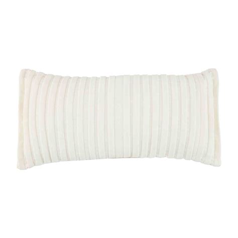 Mud Pie Lumbar Pleated Velvet Pillow Christopher S Gifts