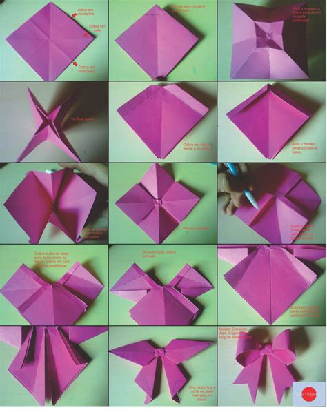 Laço De Origami Passo A Passo ~ Japa Origamis