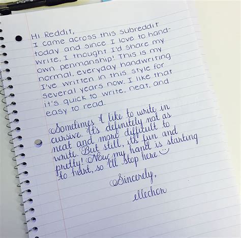 These Beautiful Handwriting Examples Will Amaze You Am Liorer L