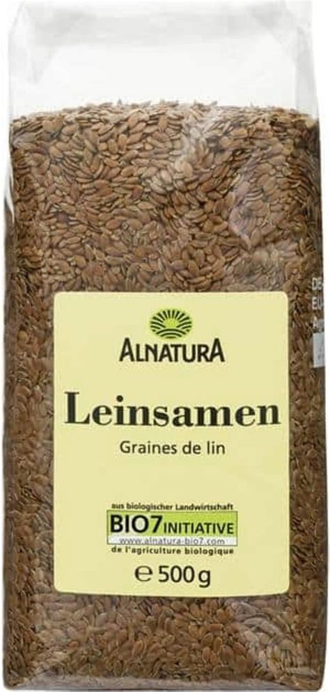 Alnatura Bio Leinsamen 500 G Piccantino Onlineshop Deutschland