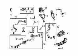 Mazda CX 30 Evaporative Emissions System Line Clamp Mazda OEM Part