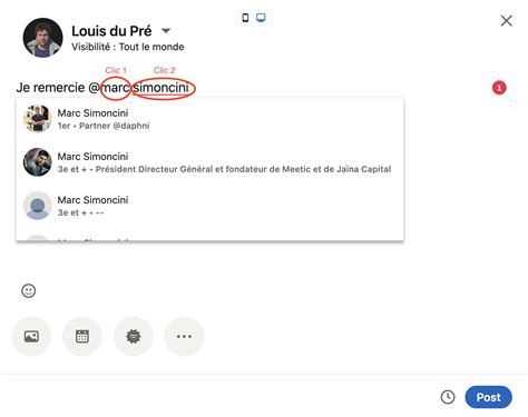 Comment Taguer Sur Linkedin