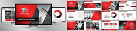 Business presentation template 16063068 Vector Art at Vecteezy