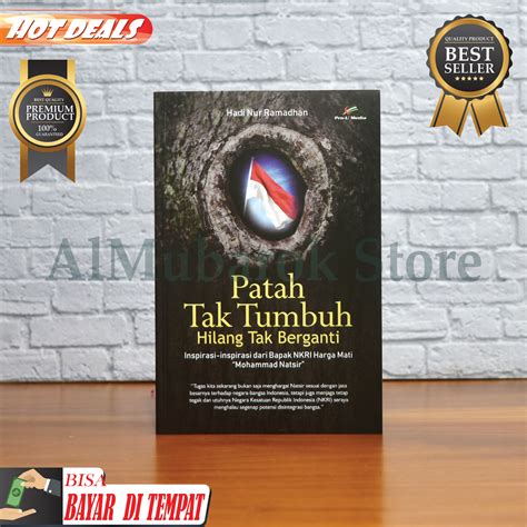 Buku Motivasi Islami Patah Tak Tumbuh Hilang Tak Berganti Soft Cover