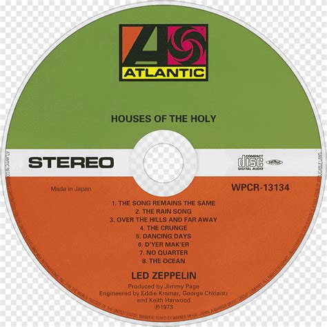 Atlantic Records Phonograph Record Led Zeppelin Music Stax Label