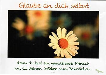 Postkarte J Nos Angeli Ca X Cm Glaube An Dich Selbst