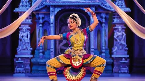 Premium Photo Beautiful Woman Dancer Of Indian Classical Dance