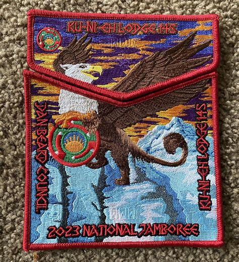 Boy Scout National Jamboree Dan Beard Council Ku Ni Eh Lodge Patch