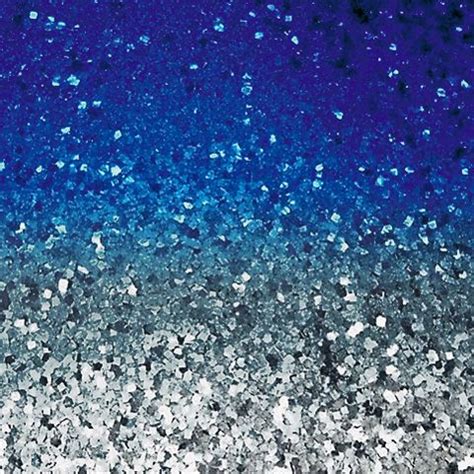 Blue Glitter Background