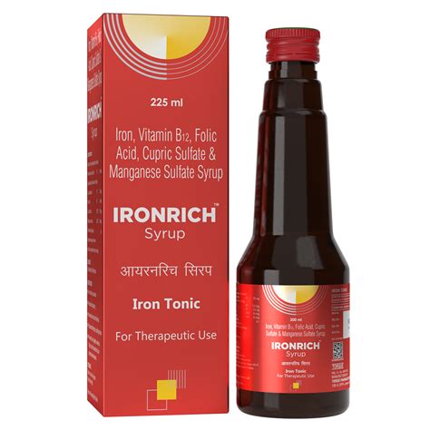 Iron Rich Syrup Oral Liquids Torque Pharma