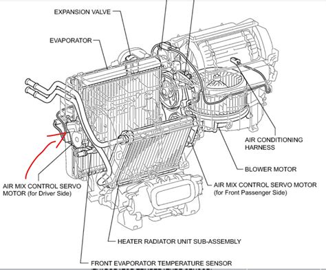 The Ac In My Lexus Rx350 Is Blowing Hot Air On The Driver Side What