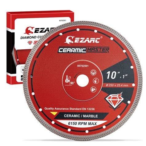 Ezarc In Diamond Saw Blade Super Thin Diamond Ceramic Cutting Blades