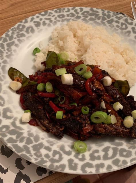 Crispy Chilli Beef Recipe Image By Ashley Pinch Of Nom