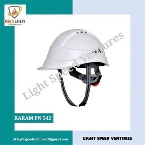 ABS White Karam Pn542 Safety Helmet Size Large At 320 Piece In