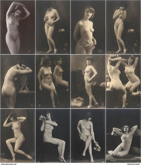 X Postcards Reproducton French S Vintage Retro Erotic Woman Pinup Nude