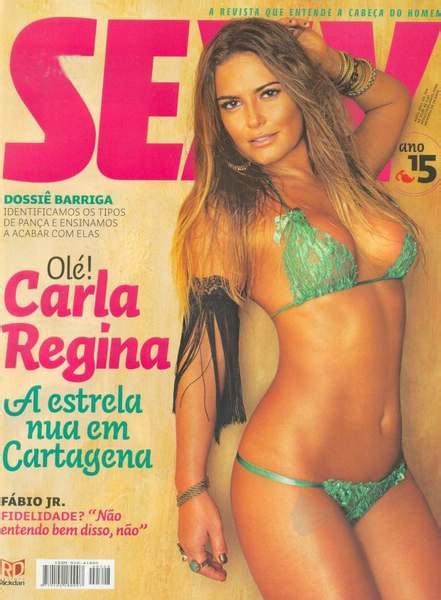 Naked Carla Regina In Sexy Magazine Brasil