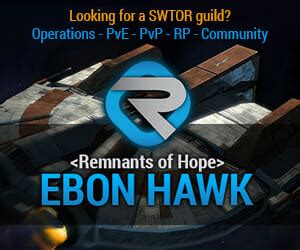 Swtor Ebon Hawk Guild