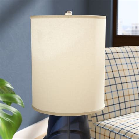 Latitude Run® 17 H X 14 W Linen Drum Lamp Shade Spider And Reviews Wayfair