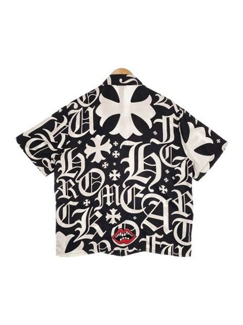 Chrome Hearts Chrome Hearts X Matty Boy Chomper Short Sleeve Button Up Grailed