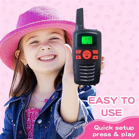 Soopotay Walkie Talkies de largo alcance Walkie Talkie para niños y