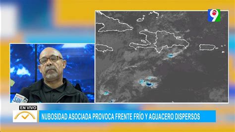 Nubosidad asociada provoca frente frio y aguaceros dispersos Vídeo