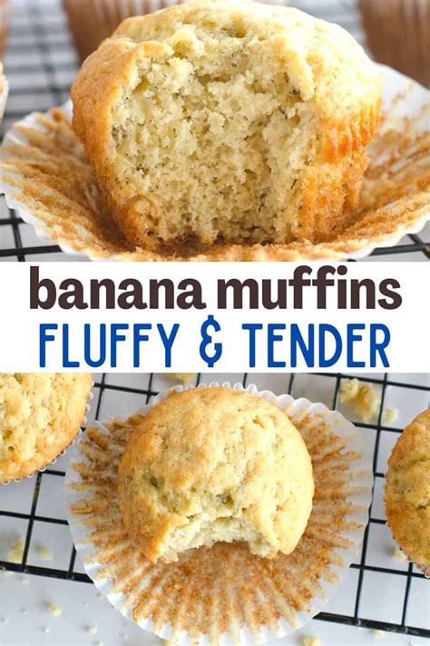 Fluffy Banana Cupcake Recipe