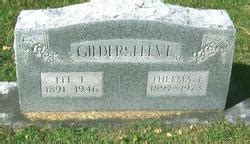 Lee Ellsworth Gildersleeve M Morial Find A Grave