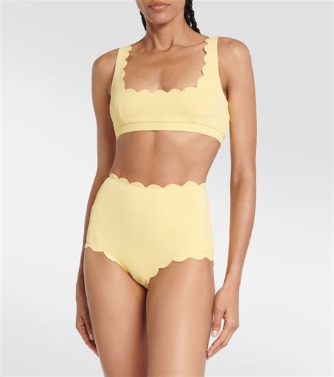 Santa Monica Bikini Bottoms In Yellow Marysia Mytheresa
