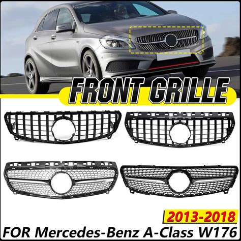 W176 Front Grill Grille For Mercedes For Benz W176 A Class A200 A250