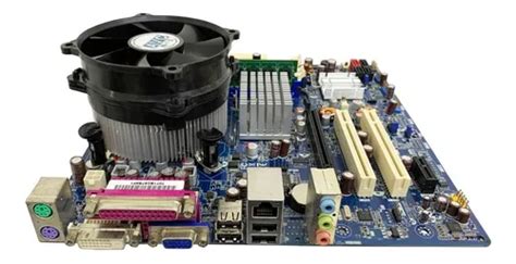 Kit Placa M E Lga Pentium Dual Cpu Mem Gb Cooler R Em