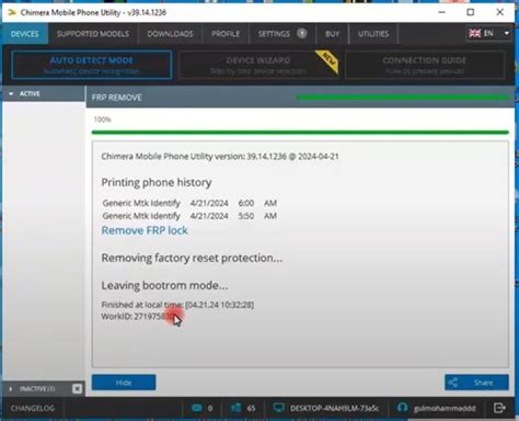 حلب تك Halabtech HOW TO REMOVE FRP FOR INFINIX Hot USING CHIMERA TOOL