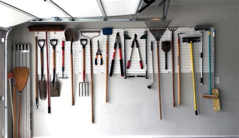 Neat & Tidy Pegboard Garage Organization - Wall Control