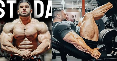 Derek Lunsford Smashes Heavy Intense 2024 Off Season Leg Workout