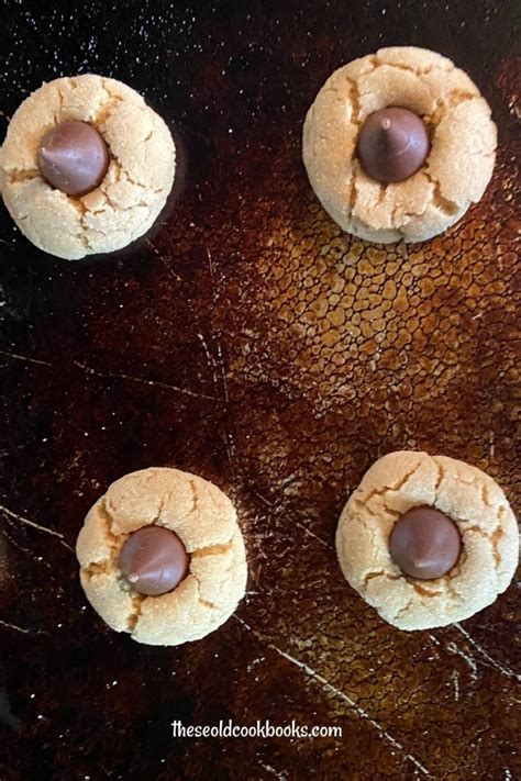 Old Fashioned Peanut Blossoms Cookie Recipe These Old Cookbooks