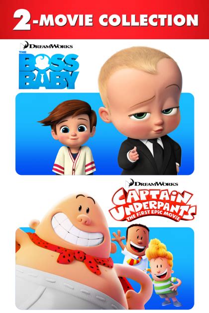 ‎the Boss Baby Captain Underpants Double Feature On Itunes