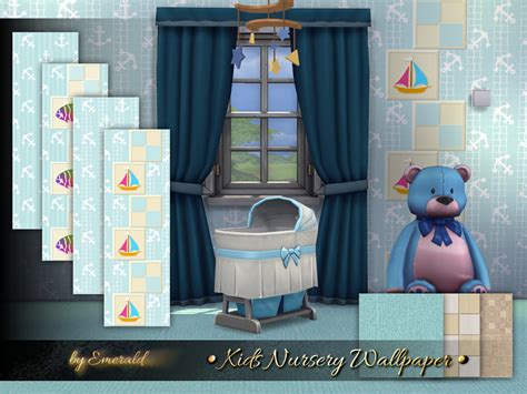 The Sims Resource - Kids Nursery Wallpaper