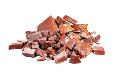 Ai Generated Pile Of Broken Red Bricks Png 41149791 Png