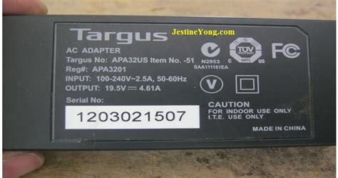 Laptop power supply repair. Model Targus APA32US | ElectronicsRepairFaq.com