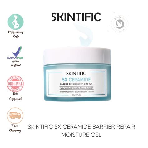 Skintific X Ceramide Barrier Repair Moisturizer Gel Shopee Philippines