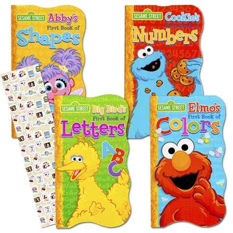 123 Sesame Street Books