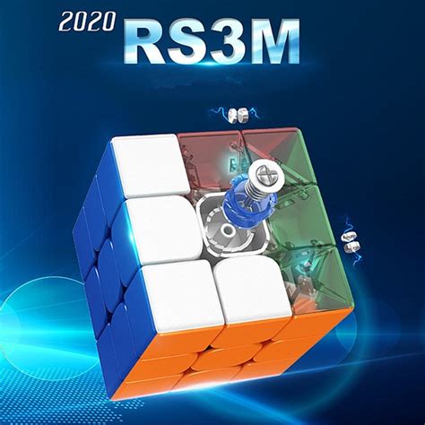 Newest Moyu RS3 M Magnetic 3x3x3 Speed Magic Cube MF RS3M Puzzle Cube