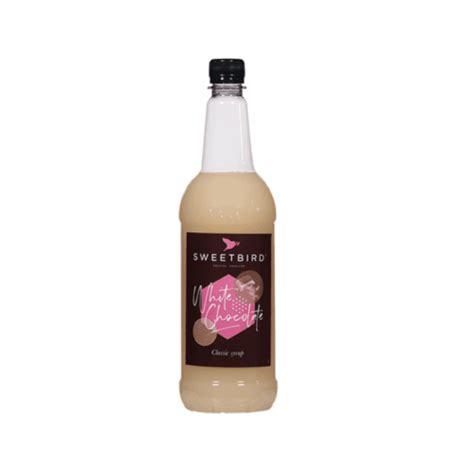 Sweetbird White Chocolate Syrup 1 Litre The Island Tea And Coffee Co