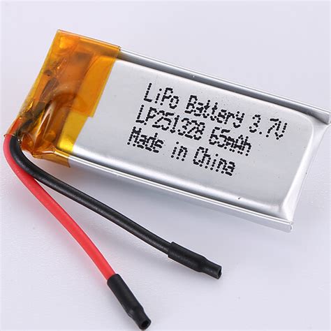 V Rechargeable Small Lipo Battery Lp Mah Lipo Battery