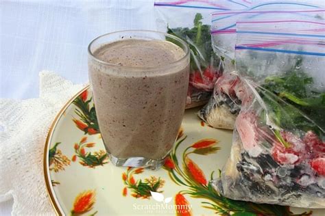 How To Make Smoothie Bags And A Spinach Berry Recipe Scratch Mommy