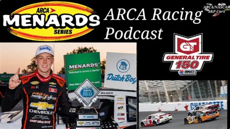 Arca Racing Podcast Flat Rock Charlotte Youtube