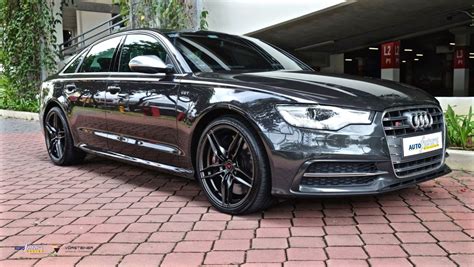 Audi S6 C7 Black With Vorsteiner V Ff 110 Aftermarket Wheels Wheel Front