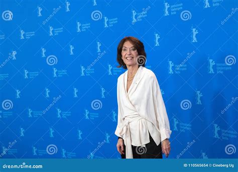 Poses De Leonore Ekstrand Da Atriz Em Berlinale 2018 Imagem De Stock